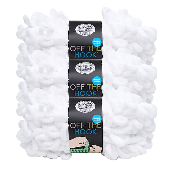 3 Pack Lion Brand&#xAE; Off The Hook&#x2122; Solid Yarn